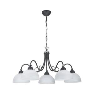 Jupiter 1491 - Luster na reťazi SAGA 5xE27/60W/230V 1491 vyobraziť