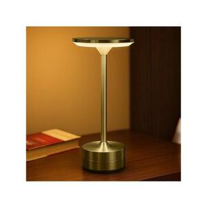 Nabíjateľná dotyková stolná LED lampa TAVOLO LED/2, 5W/5V 2400 mAh 3000-6000K zlatá ML2268 vyobraziť
