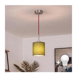 BRILAGI - LED luster na lankách NUBILA 1xE27/60W/230V pr. 14 cm červená/zelená EG32516+BG1576 vyobraziť
