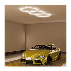 SmartLED LED stropné svietidlo HEXAGON LED/128W/85-265V 4000K 248x97 cm CRI 90 IP54 biela 5432 vyobraziť