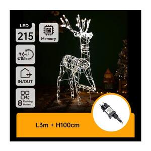 B.V. - LED Vonkajšia vianočná dekorácia LED/3, 6W/31/230V 2700K 105 cm IP44 sob B10303K6L vyobraziť