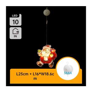 B.V. - LED Vianočná dekorácia LED/3xAAA Santa 20cm B10303K60 vyobraziť