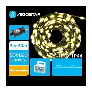 B.V. - LED vonkajší vianočný reťazec 500xLED/8 funkcií 53m IP44 teplá biela B103031S8 vyobraziť