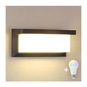BRILAGI -LED RGBW Vonkajšie nástenné svietidlo BRICKY 1xE27/12W/230V antracit IP54 BG1025+AI0819 vyobraziť