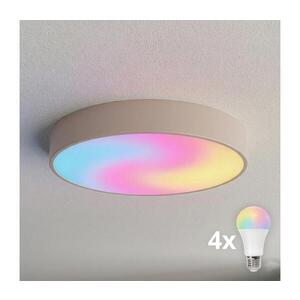 BRILAGI - LED RGBW stmievateľné stropné svietidlo CLARE 4xE27/12W/230V béžové BG1596+4xAI0819 vyobraziť