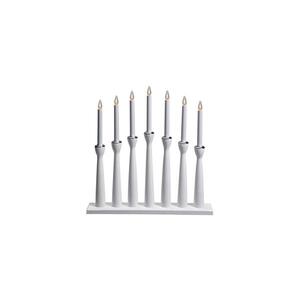Markslöjd 702232 - Vianočný svietnik MASESKÄR 7xE10/3W/230V biela 702232 vyobraziť