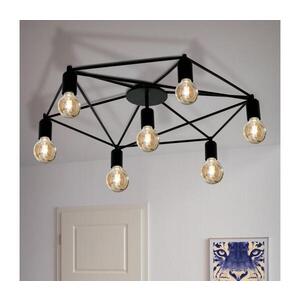 Eglo 97904 - Luster prisadený STAITI 7xE27/60W/230V čierna 97904 vyobraziť