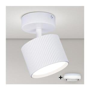 BRILAGI - LED RGB stmievateľné bodové svietidlo STRIPY 1xGX53/14W/230V pr. 82 mm Wi-Fi Tuya biela BG2844+IM1490 vyobraziť