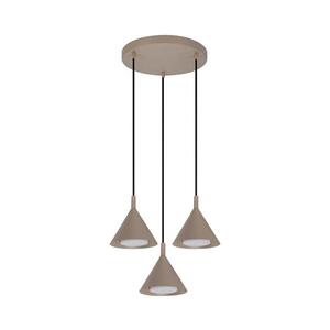 BRILAGI - LED Luster na lankách CONE TRIPLE ROUND 3xGX53/15W/230V béžová WO-E14-G11-BEI-OEM vyobraziť