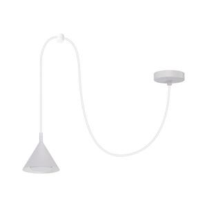 BRILAGI - LED Závesný luster na lanku CONE SINGLE SPIDER 1xGX53/15W/230V biela WO-E14-G08-WHT-OEM vyobraziť