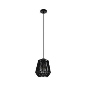 Eglo 44105 - Luster na lanku PERSLEY 1xE27/60W/230V čierna 44105 vyobraziť