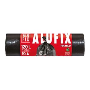 ALUFIX - Vrecia na odpad 120/10 čierne vyobraziť