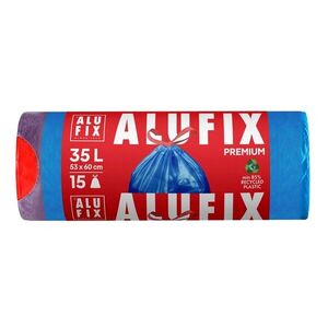 ALUFIX - Vrecia na odpad zaťahovacie 35l/15ks modré vyobraziť