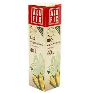 ALUFIX - Vrecia zaťahovacie BIO 40L, 8ks vyobraziť