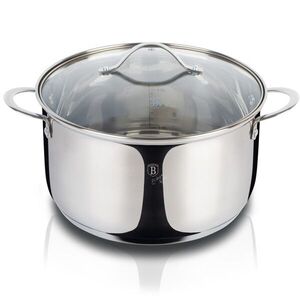 BERLINGER HAUS - Hrniec nerez a sklenená pokrievka 24cm/6l vyobraziť