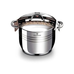 BLAUMANN - Hrniec nerez 7, 7L a sklenená pokrievka 24cm vyobraziť