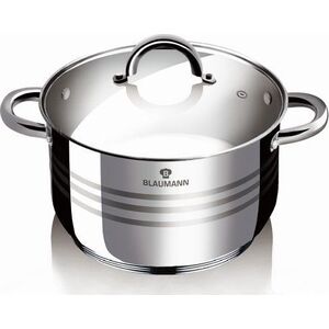 BLAUMANN - Hrniec nerezový so sklenenou pokrievkou 3, 8L, 20cm GOURMET vyobraziť