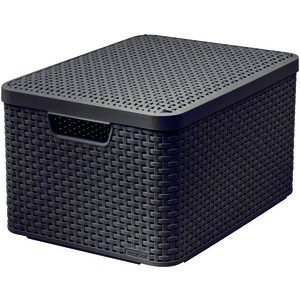 CURVER - Úložný box s vekom STYLE 2 L, hnedý vyobraziť