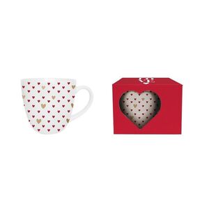 DUO - Hrnček 460ml HEARTS 3 v darčekovej krabičke vyobraziť