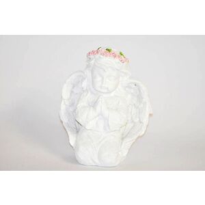 MAKRO - Anjel biely klačiaci 10cm vyobraziť