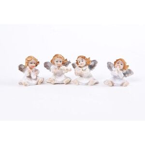 MAKRO - Anjel muzikant 4cm sada 4ks vyobraziť