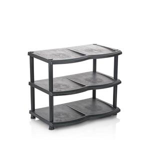 MAKRO - Botník 3- poschodový čierny vyobraziť