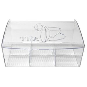 MAKRO - Box na čaje NEW transparentný vyobraziť