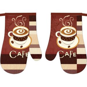 MAKRO - Chňapka kuchynská COFFEE II s magnetom 2ks, dekor CAFE vyobraziť