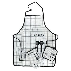 MAKRO - Chňapka sada 3ks, rukavica, podložka a zástera, KITCHEN vyobraziť