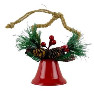 MAKRO - Dekorácia vianočná - zvonček 14x6cm vyobraziť