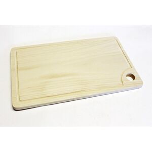 MAKRO - Doska kuchynská s drážkou 43x25cm, drevená vyobraziť