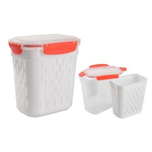 MAKRO - Dóza 2l s cedníkom a vekom s klipmi vyobraziť