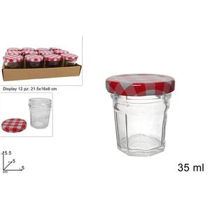 MAKRO - Dóza sklo 35ml s viečkom vyobraziť