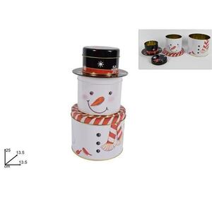 MAKRO - Dóza snehuliak 25cm vyobraziť