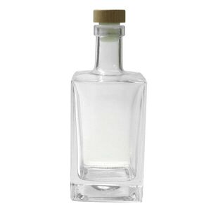 MAKRO - Fľaša sklenená hranatá 500ml vyobraziť