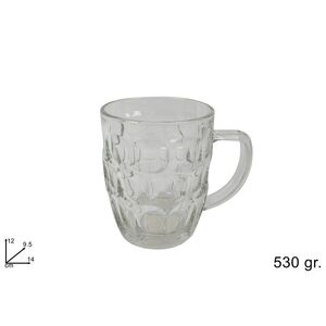 MAKRO - Hrnček sklo 530ml vyobraziť