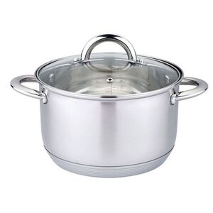 MAKRO - Hrniec nerezový 24cm s pokrievkou vyobraziť