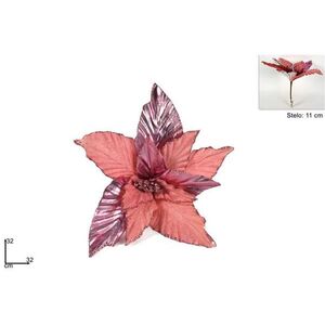 MAKRO - Hviezda vianočná 32cm ružová vyobraziť
