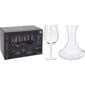 MAKRO - Kalich víno 4ks a dekantér vyobraziť