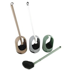 MAKRO - Kefa na WC set rôzne farby, umelá hmota / silikón, výška 50cm, zohnutá vyobraziť