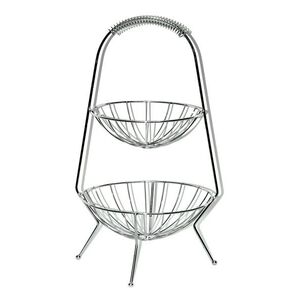 MAKRO - Košík 2 - poschodový drôtený, priemer 1x22cm, 1x26cm vyobraziť