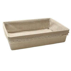 MAKRO - Košík s látkou 35, 2x26, 2x8, 5cm vyobraziť