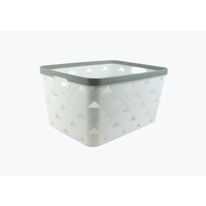 MAKRO - Košík úložný 21, 5x15, 5cm, biely vyobraziť