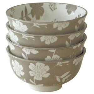 MAKRO - Miska kompótová kvety porcelánová, sada 4ks vyobraziť