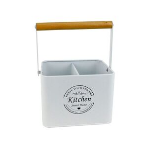 MAKRO - Organizér delený Kitchen, plech / drevo vyobraziť