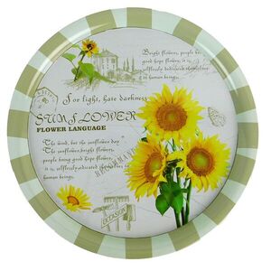 MAKRO - Podnos dekoračný levanduľa 40x40cm rôzne dekory vyobraziť