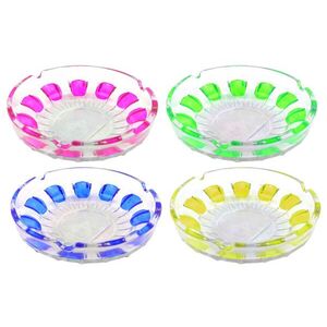 MAKRO - Popoľník sklo 10cm rôzne farby vyobraziť
