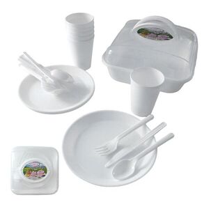 MAKRO - Set piknikový rôzne farby vyobraziť