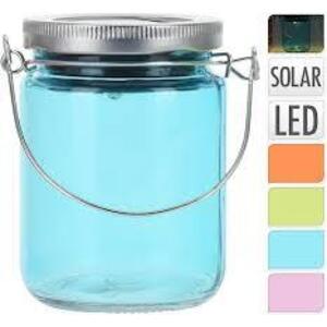 MAKRO - Solar dóza sklo 7x9cm rôzne farby vyobraziť