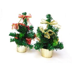 MAKRO - Stromček vianočný zdobený 20cm rôzne farby vyobraziť